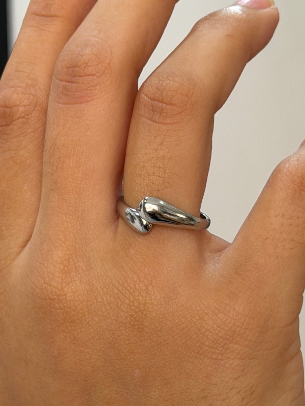 Anillo plateado Cod 3