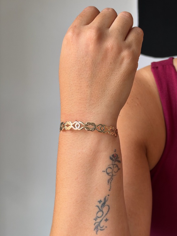 Pulsera dorada Cod 2