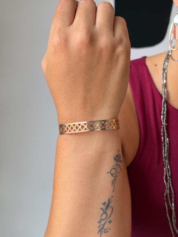 Pulsera dorada Cod 3