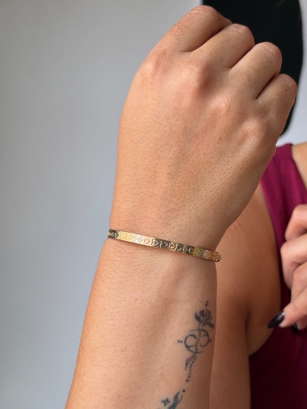 Pulsera dorada Cod 5