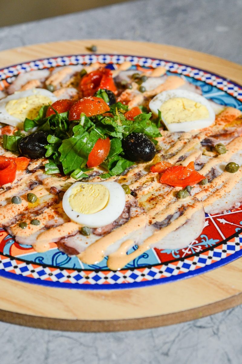 CARPACCIO DE PULPO