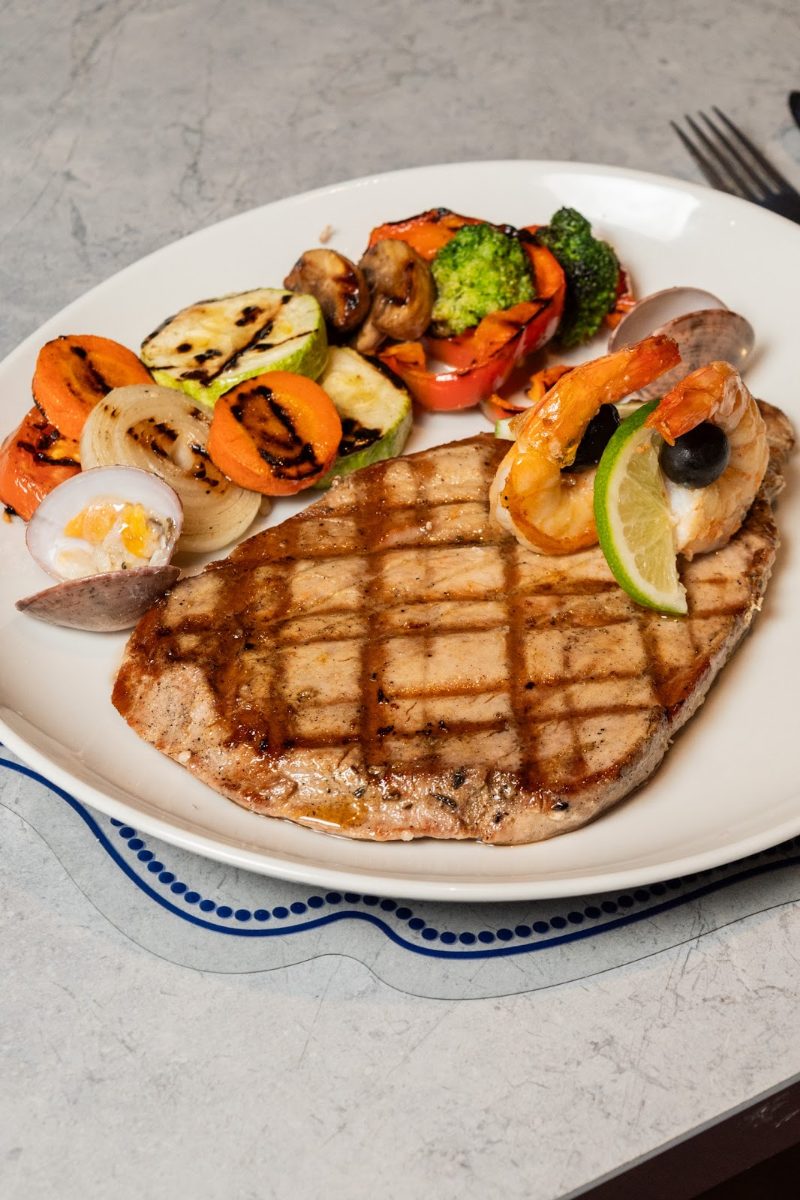 FILET DE ATÚN A LA PLANCHA