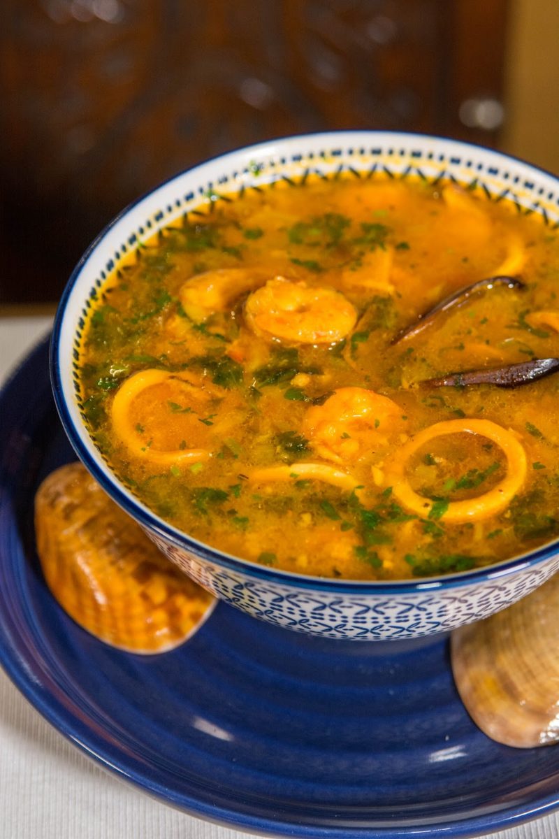 SOPA O CREMA DE MARISCOS
