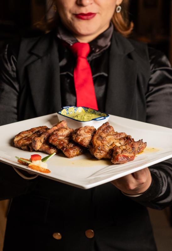 COSTILLAS DE CERDO A LA BRASA