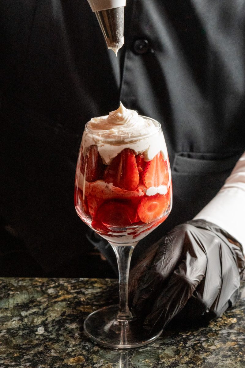 FRESA CON CREMA