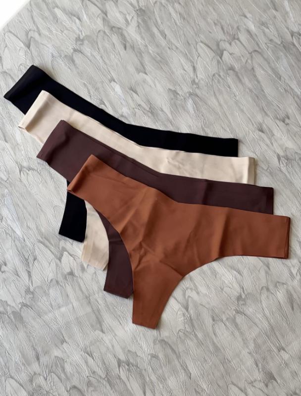 Pantys sin costura, modelo hilo / Talla L
